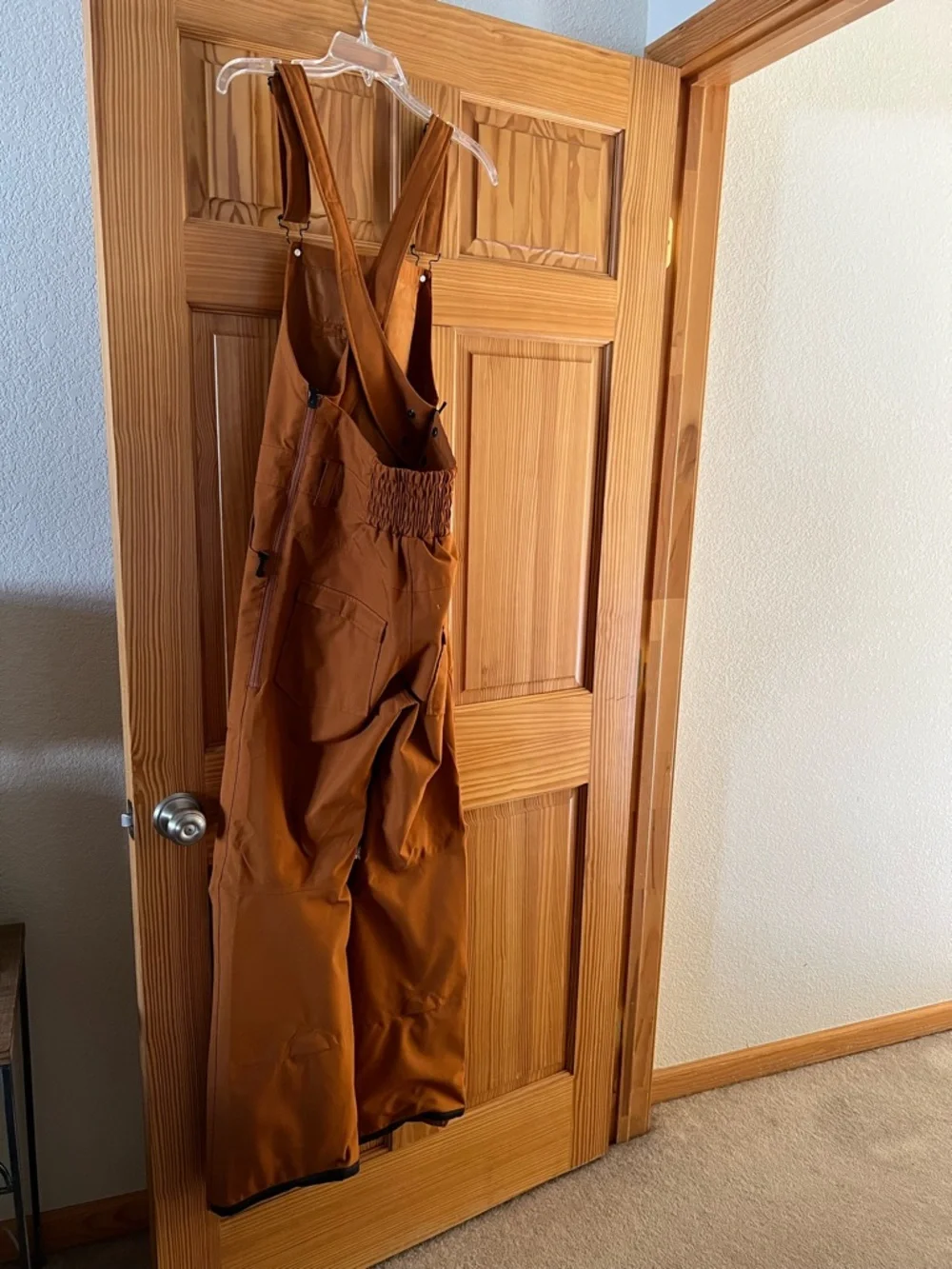 Carhartt Rust Brown Ski/Snowboard Bib Overalls - Picture 2 of 4